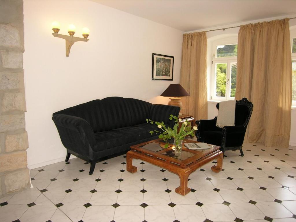 Apartmenthaus Albrechtsburg Bad Schandau Kamer foto