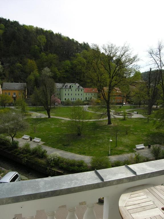 Apartmenthaus Albrechtsburg Bad Schandau Kamer foto